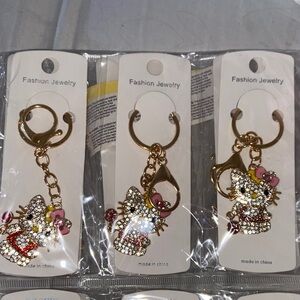 Cat Blingy Bag Charms NIP